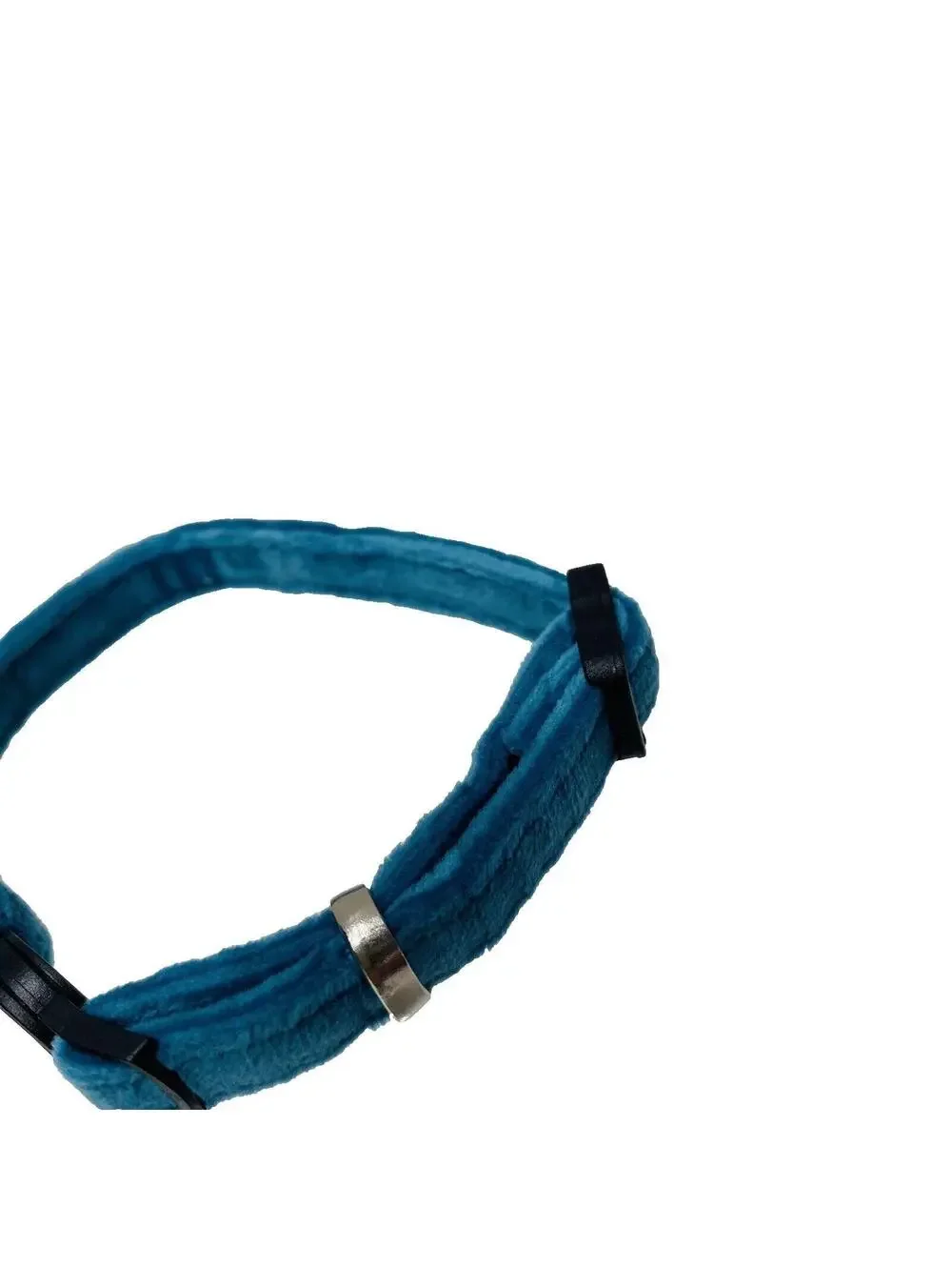 Brand New Breakaway Puppy Collar - Adjustable Size and Super Soft Velvet blue